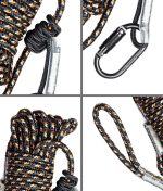 Hunting Safety 30-Foot Reflective Lifeline Rope Set for Tree Stand Hunting Safety Harness, 300 lbs. Rated - Image 2
