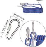 Static Climbing Rope - Heavy Duty Climbing Rope for Rock Climbing, Tree Climbing Gear,  Rope, and Camping Rope - 10m (32ft), 20m (64ft), 30m (96ft) - Image 2