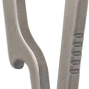 Titanium Carabiner Keychain Clip 2/2.6 Inch Small Carabiner Clips Heavy Duty Key Holder Quick Release Key Chain for Keys Bottle Opener Keychain Valentines Day Gift for Him Men