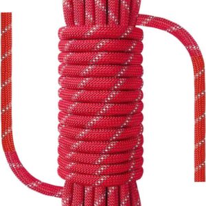 Multi-Purpose Climbing Rope - 8/10/12mm x 5/10/20/30m, Ideal for Rappelling, Boating, Tree Swing, and Sailing